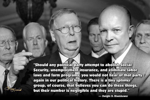Eisenhower Last Honest Republican